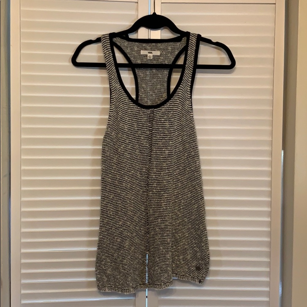 Van woven racer back